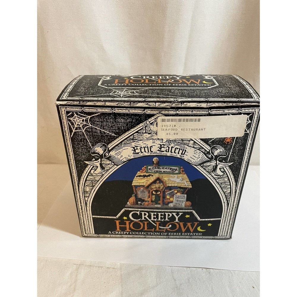 Creepy Hollow Eerie Eatery Fresh Seafood With Box Tested Works Great!